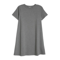 Womens cotton short sleeve t shirt dress