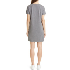 Womens cotton short sleeve t shirt dress