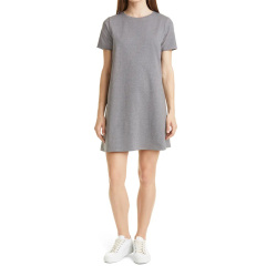 Womens cotton short sleeve t shirt dress