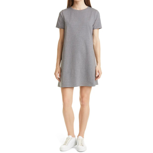 Womens cotton short sleeve t shirt dress