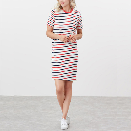 Stripe Jersey knit dress for womens