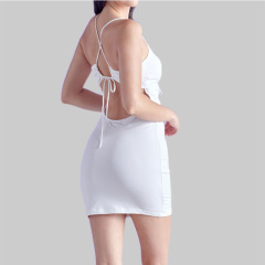 Womens bodycon ruched mini dress