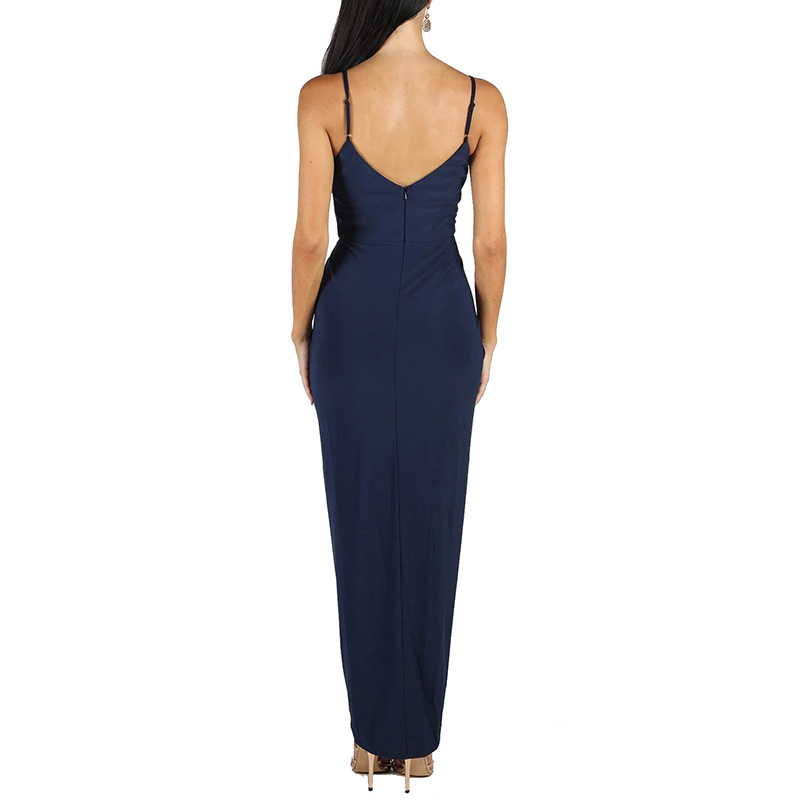 Womens midi jersey wrap dress