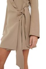2023 new arrival ties blazer mini dress