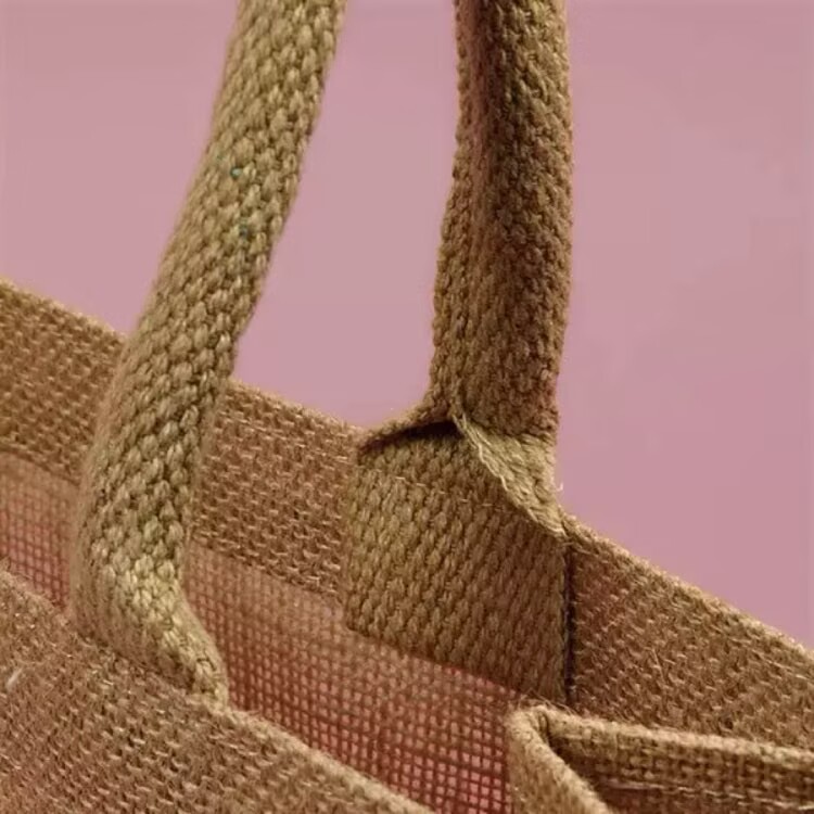 Custom Printed Jute Tote Bag