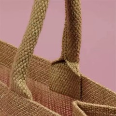 Custom Printed Jute Tote Bag