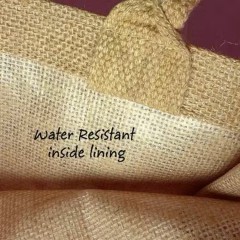 Custom Printed Jute Tote Bag
