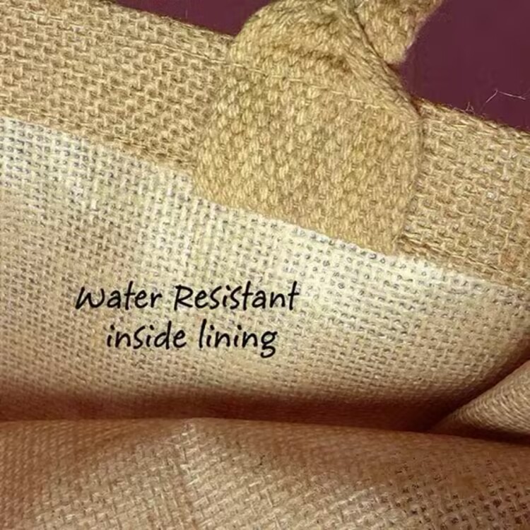 Custom Printed Jute Tote Bag