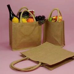 Custom Printed Jute Tote Bag