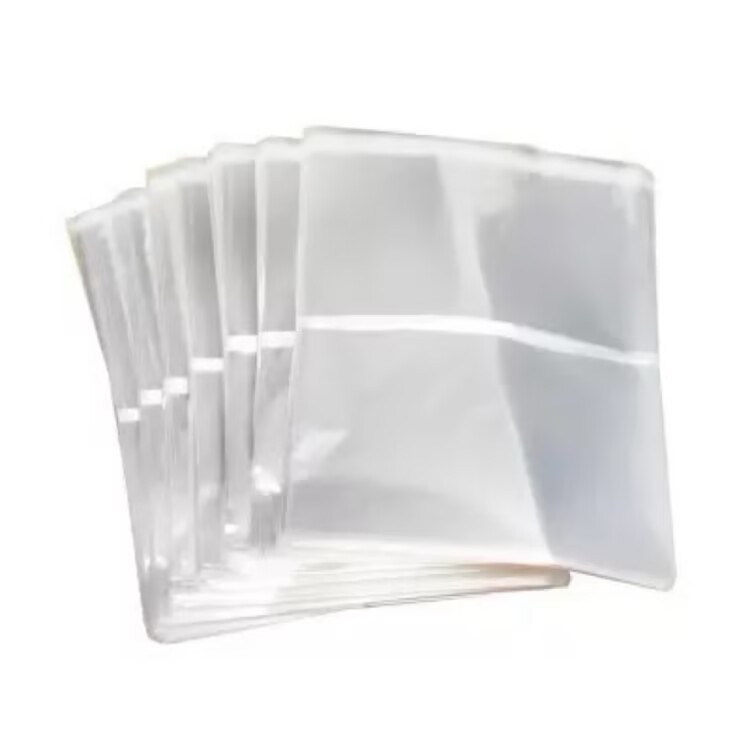 Custom Printed Clear Plastic PE Poly Bag Flat Packaging Bag