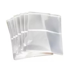 Custom Printed Clear Plastic PE Poly Bag Flat Packaging Bag