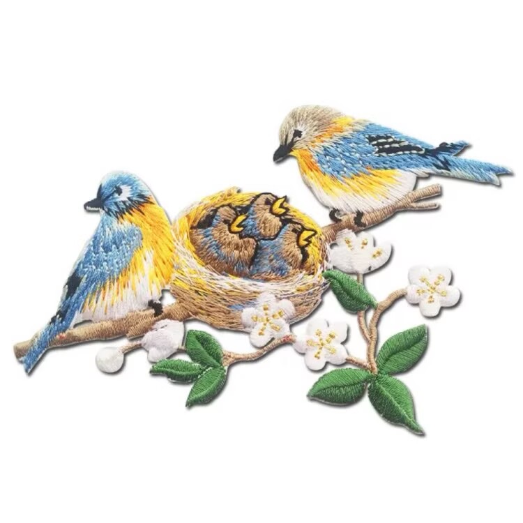 Custom Embroidered Patch Iron On Sew On Badge Wholesale