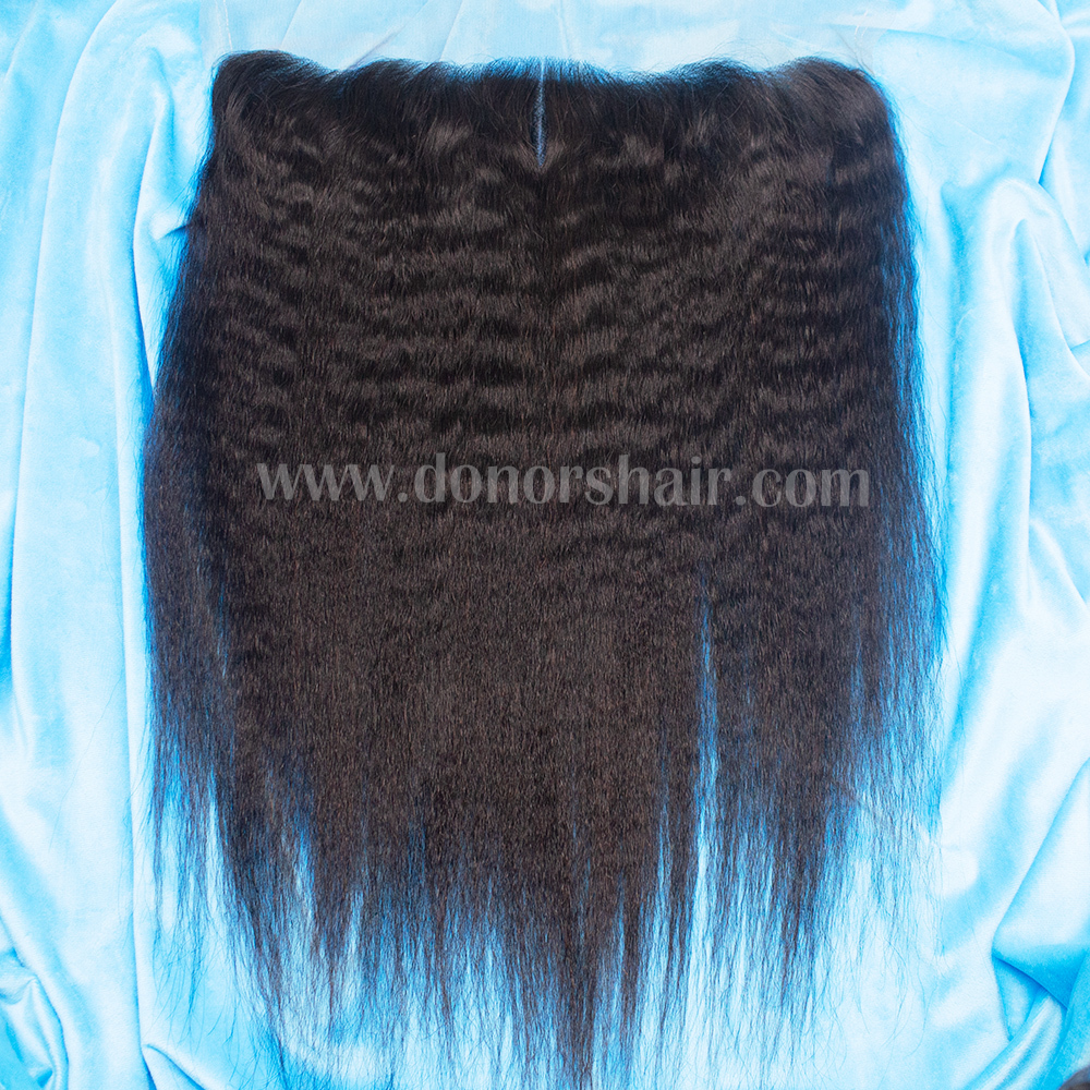 Donors Mink Kinky Straigh 13x4 Frontal