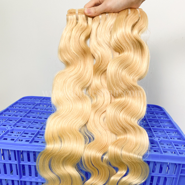 Donors #613 Blonde Body Wave Virgin Hair Bundle