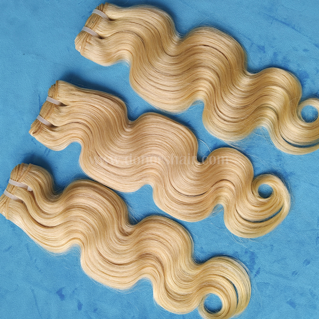 Donors #613 Blonde Body Wave Virgin Hair Bundle