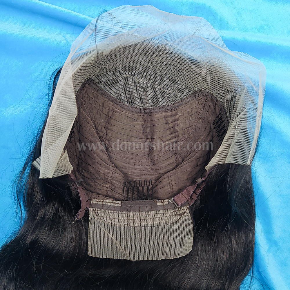 Donors Body Wave 13x4 Transparent Lace Frontal Pre-made Wig