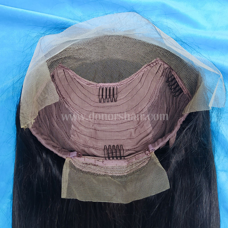 Donors Straight 13x4 Transparent Lace Frontal Pre-made Wig