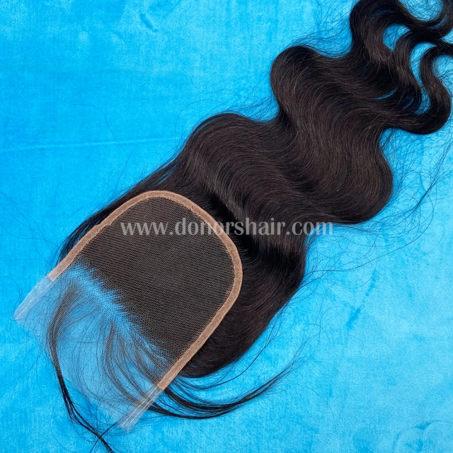 Donors Mink Hair Body Wave 4x4 HD Lace Closure