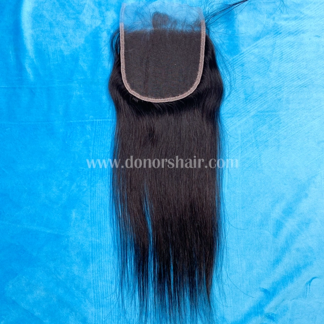 Donors Mink Straight Hair 5x5 HD Lace Closure