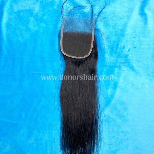 Donors Mink Straight Hair 4x4 HD Lace Closure