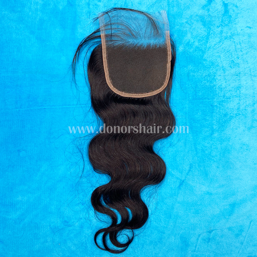 Donors Mink Hair Body Wave 4x4 HD Lace Closure