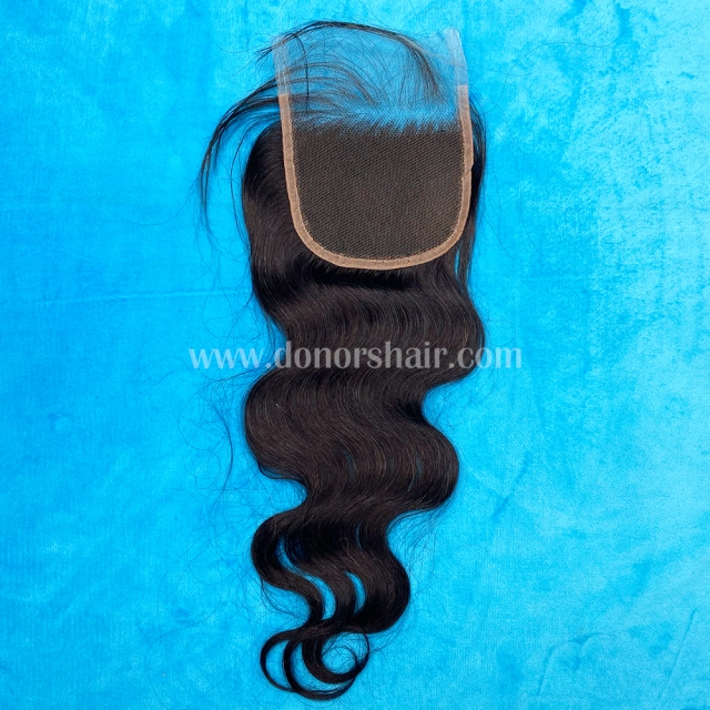 Donors Mink Hair Body Wave 4x4 HD Lace Closure