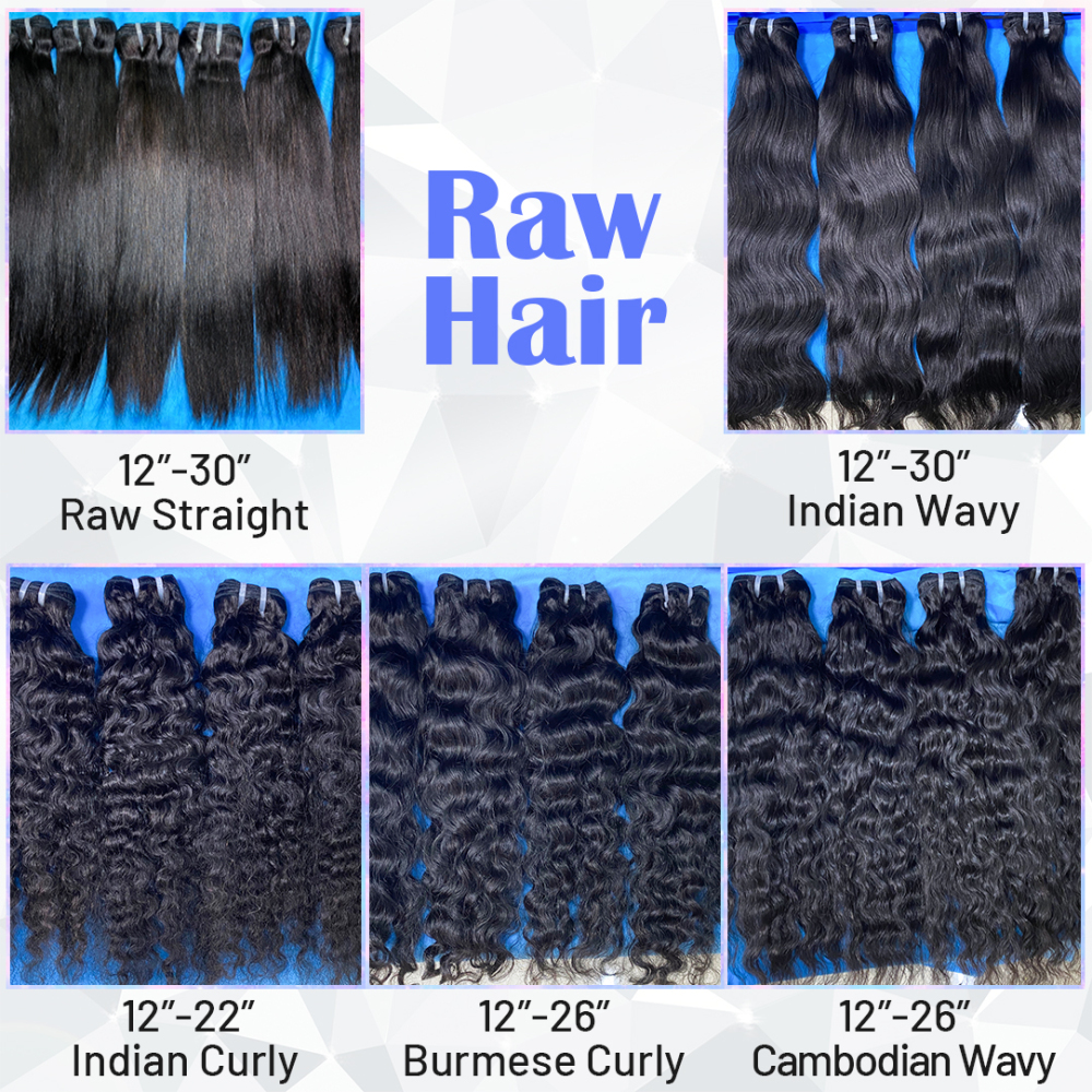 Raw 3 bundles + 5x5 closure Deal (can pick texture)