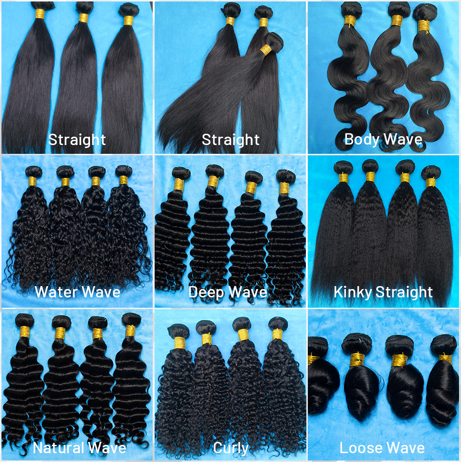 12A 3 bundles + 13x4 frontal Deal (can pick texture)