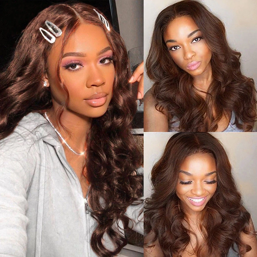 Donors 18"-30"  Tape in Hair Extensions Darkest Dark Brown Body Wave #2 50g/pack