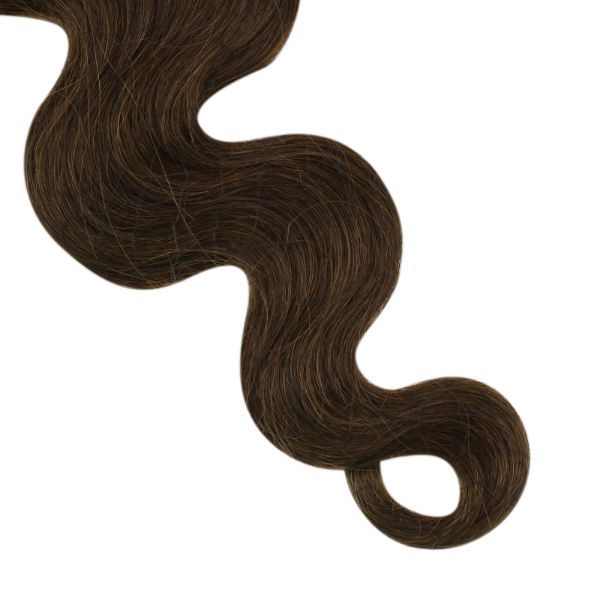 Donors 18"-30"  Tape in Hair Extensions Darkest Dark Brown Body Wave #2 50g/pack