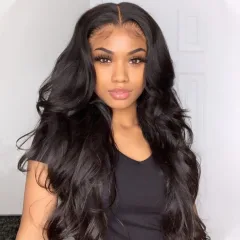 Donors Raw Hair Indian Wavy 5x5 Transparent Lace Closure