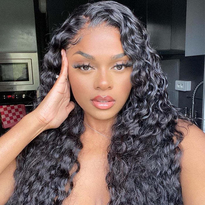 Donors Cambodian Wavy Raw Hair 13x4 HD Lace Frontal