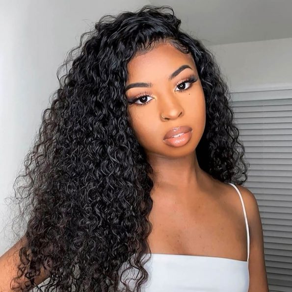 Donors Indian Curly Raw Hair 5x5 HD Lace Closure