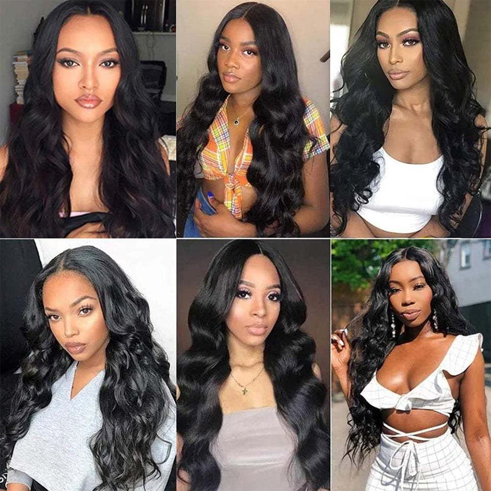 Donors Body Wave 13x6 Frontal Transparent Lace Pre-made Wig
