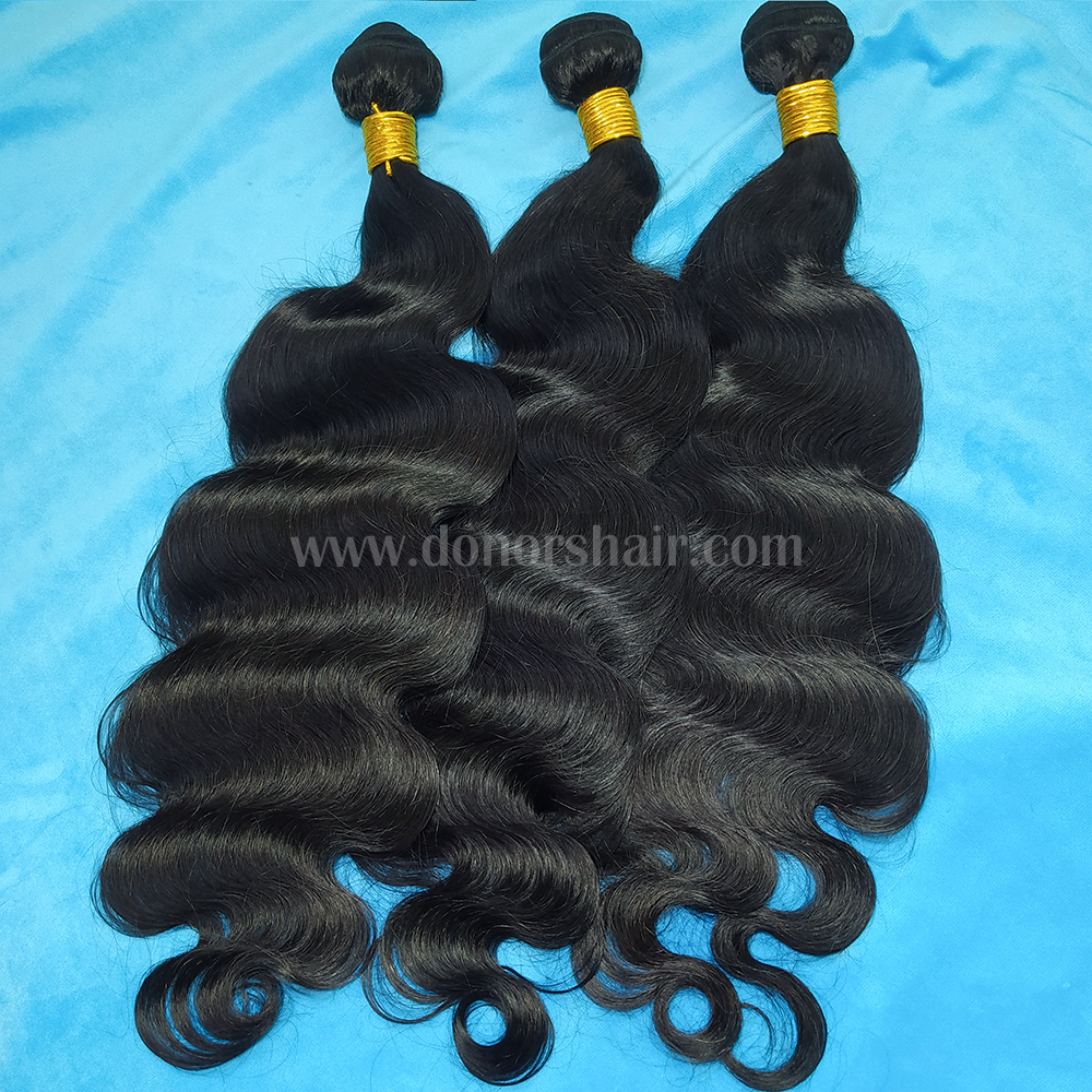 Donors 12A Mink Hair Body Wave 100% Unprocessed Human Hair 3 Bundles