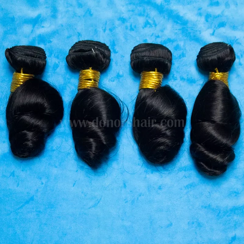 Donors Loose Wave 3 Bundles Deal 12A Grade 100% High Quality Mink Hair