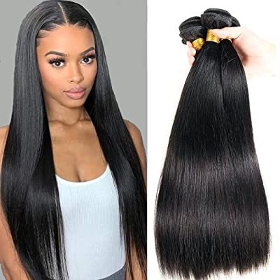 Donors 12A Mink Straight Hair  Unprocessed Human Hair 3 Bundles Deal