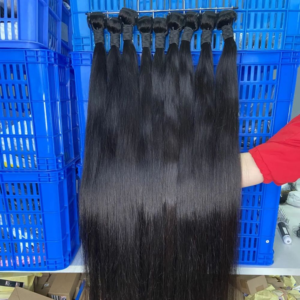 Donors 12A High Quality Mink Hair  Unprocessed 8 Human Bundles Deal Free Shipping