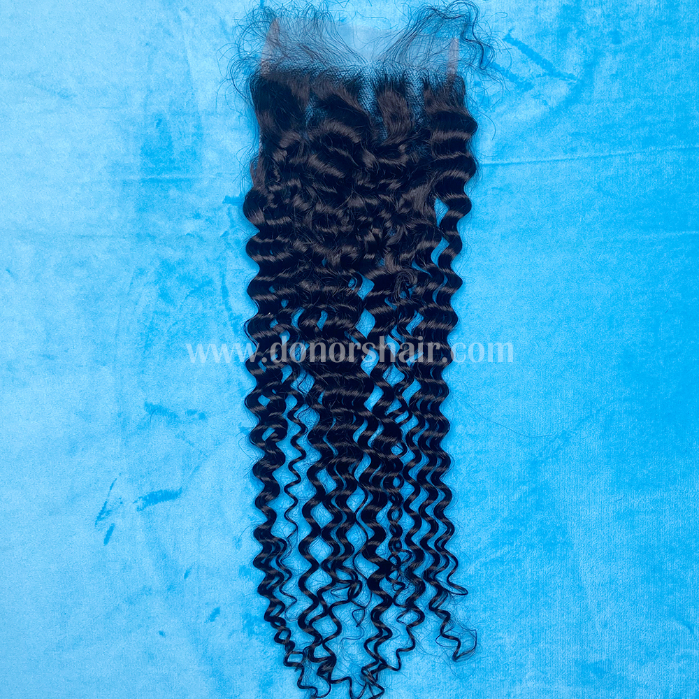 Donors High Quality Mink Hair 4x4 HD Lace Closure 4 Pcs Deal Free Shipping