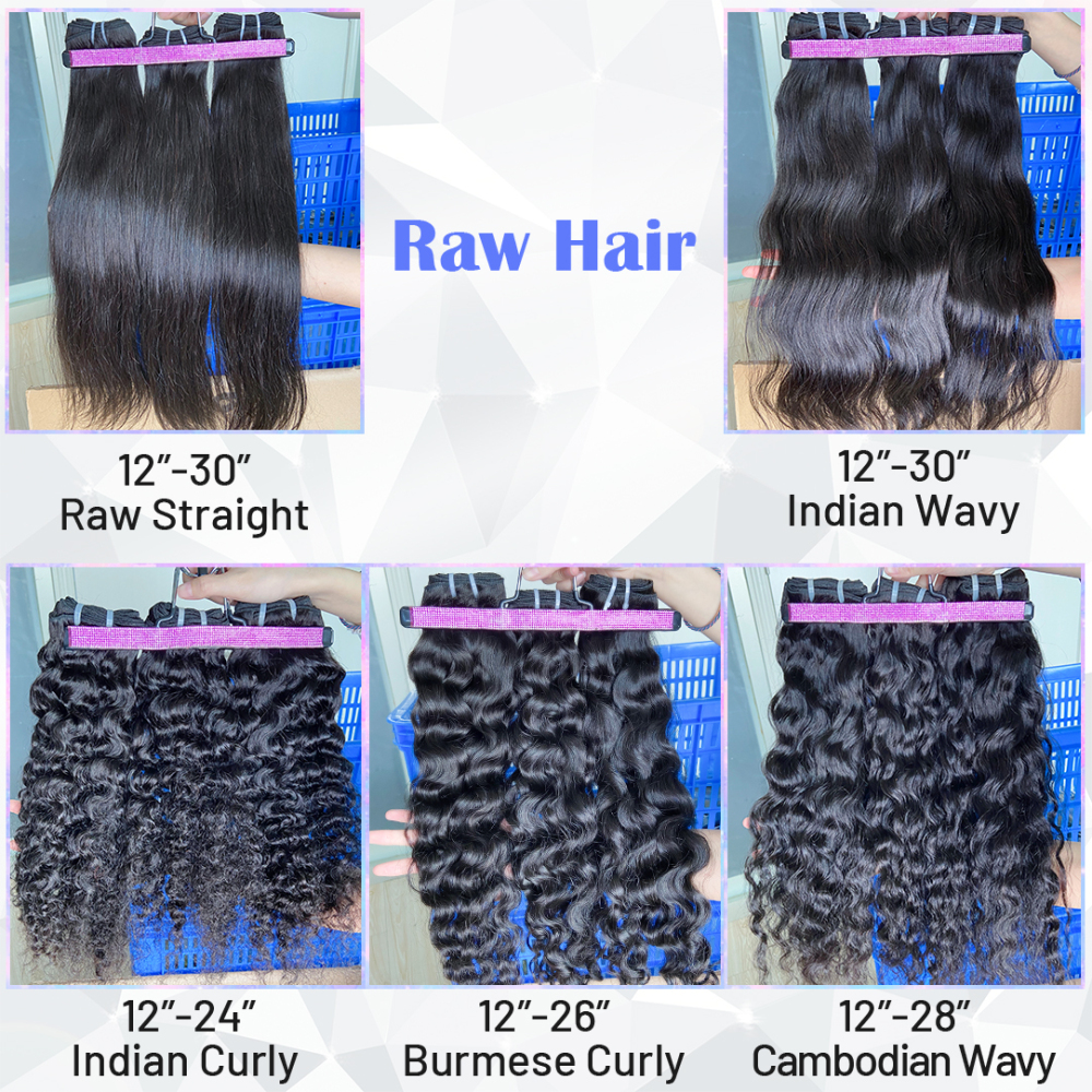 Donors High Quality 100% Raw Hair Weaves 25 Bundles Deal Free Shipping