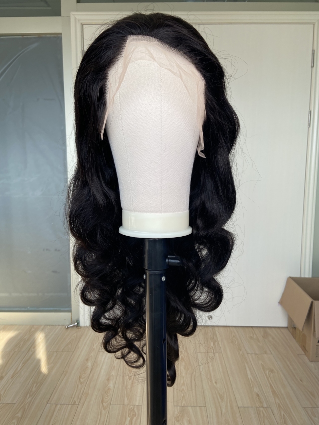 Donors Body Wave 13x4 Transparent Lace Frontal Pre-made Wig