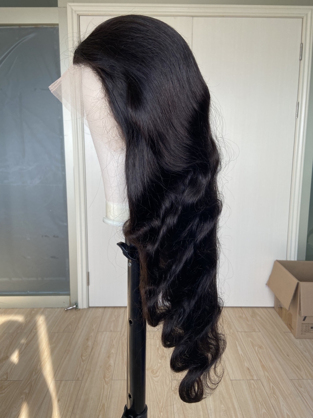 Donors Body Wave 13x4 Transparent Lace Frontal Pre-made Wig