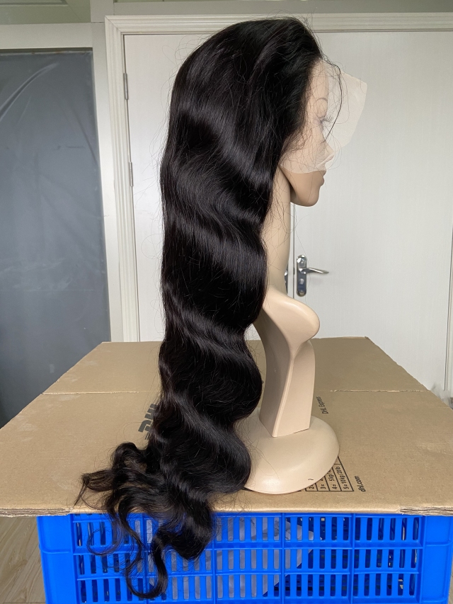 Donors Body Wave 13x4 Transparent Lace Frontal Pre-made Wig