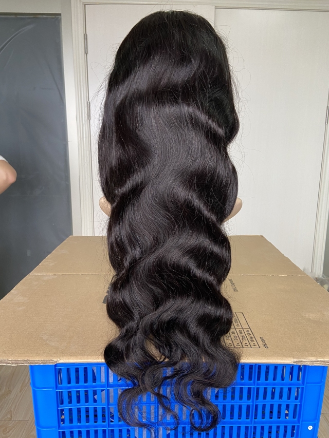 Donors Body Wave 13x4 Transparent Lace Frontal Pre-made Wig