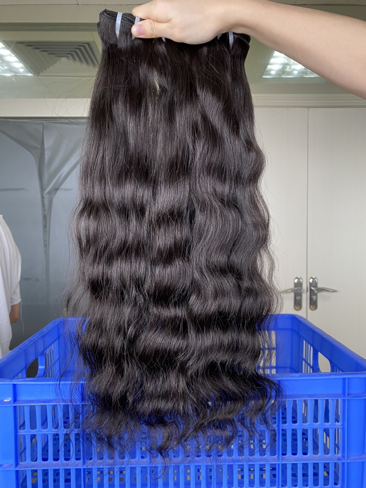 Donors High Quality Raw Hair Indian Wavy with 4x4 Transparent Lace Closure