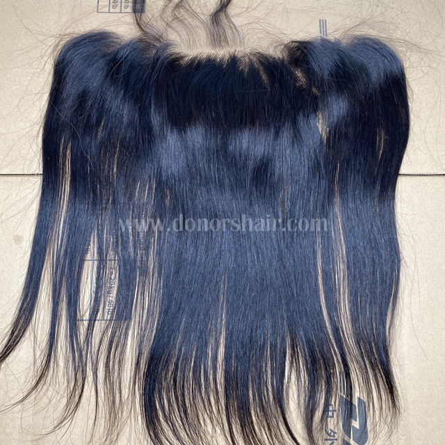 Donors High Quality Straight Mink Hair with 13x4 Transparent Lace Frontal