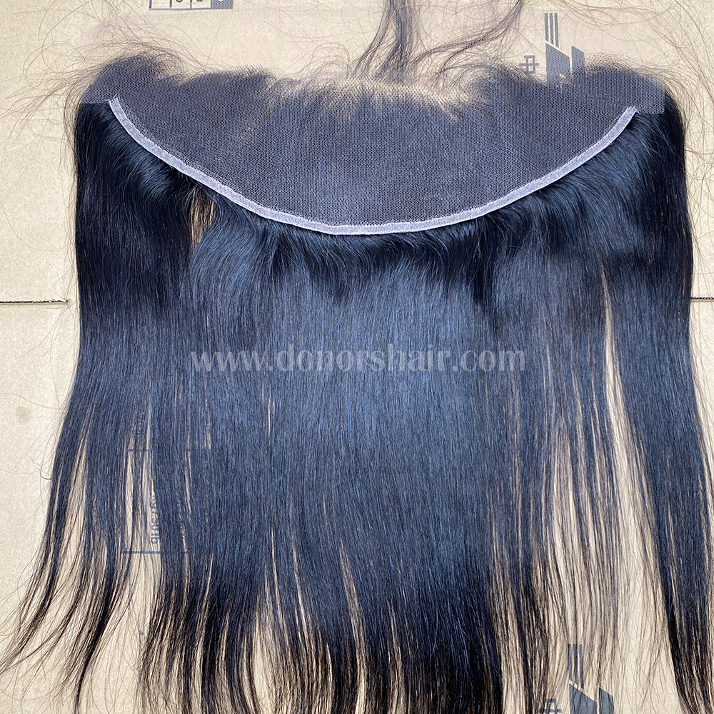 Donors 100% Real Raw Straight Hair with 13x4 HD Lace Frontal