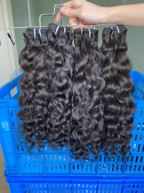 Donors Best Burmese Curly Raw Hair Bundle Hair Weave