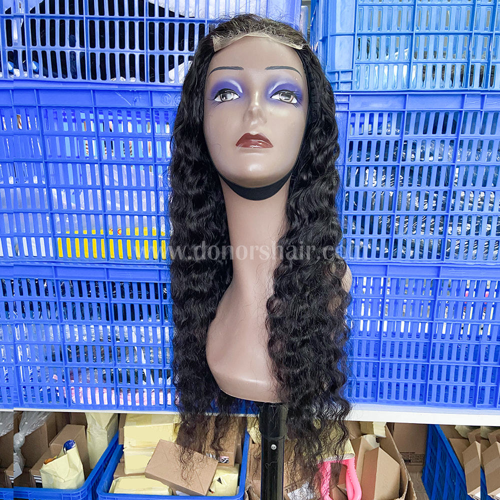 Donors Cambodian Wavy Raw Hair 4x4 HD Lace Closure Wig