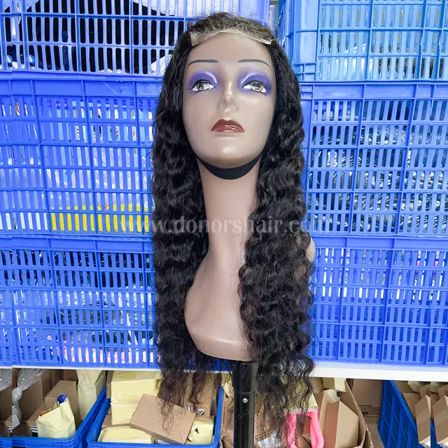 Donors Cambodian Wavy Raw Hair 5x5 HD Lace Closure Wig